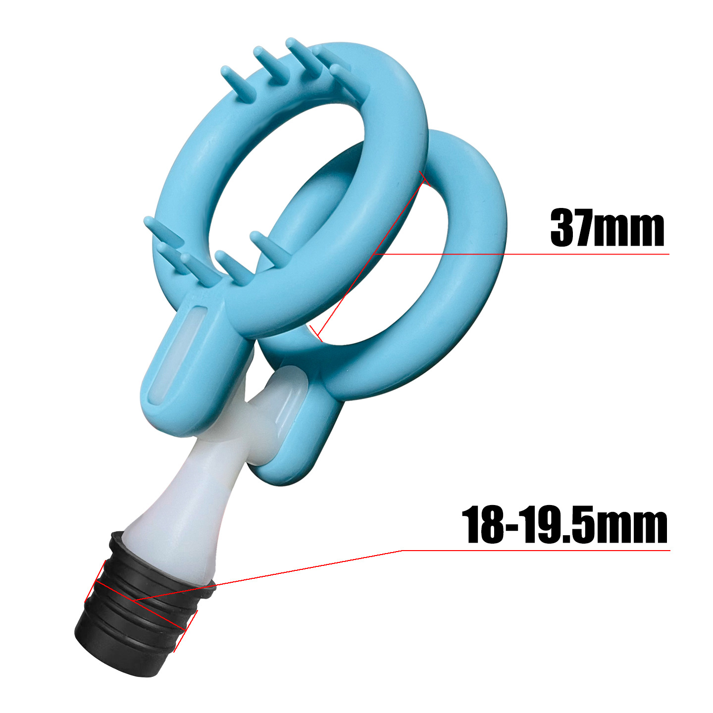 Zachte siliconen L-vormige ver - Home Gym Yoga recensie en prijs