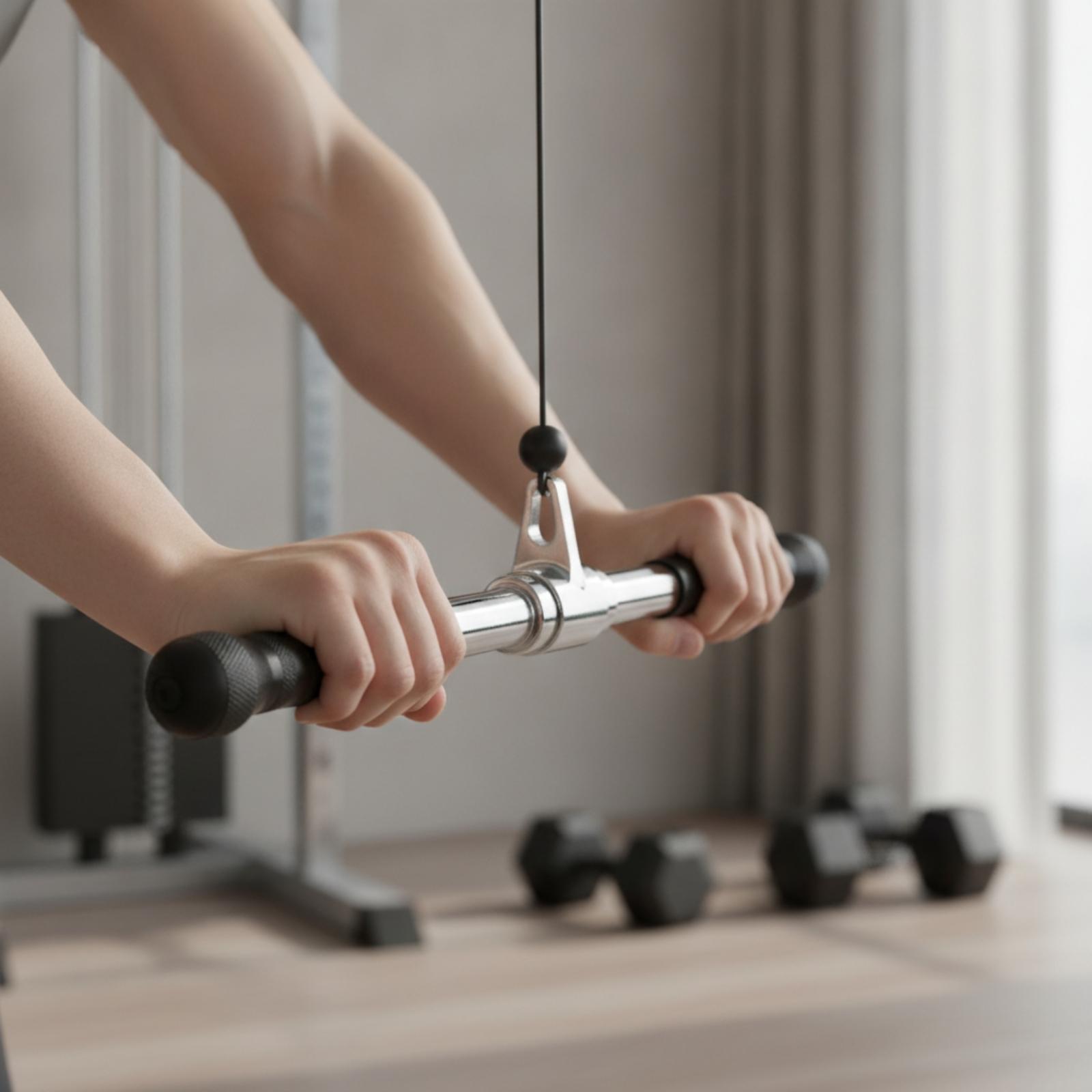 Antislip stalen kabel voor lat - Lat Pulldown Cable recensie en prijs