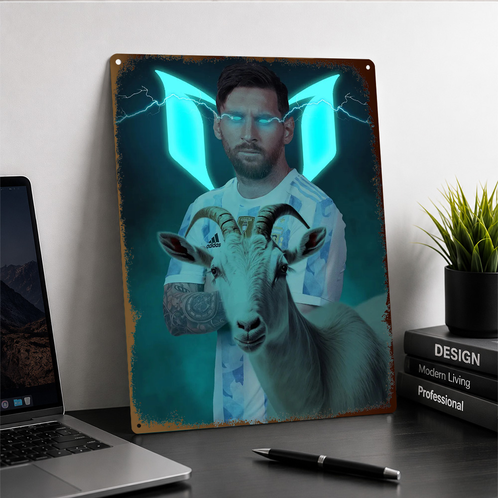 Lionel Messi met GOAT Shadow v - Home Gym Neon Sign recensie en prijs