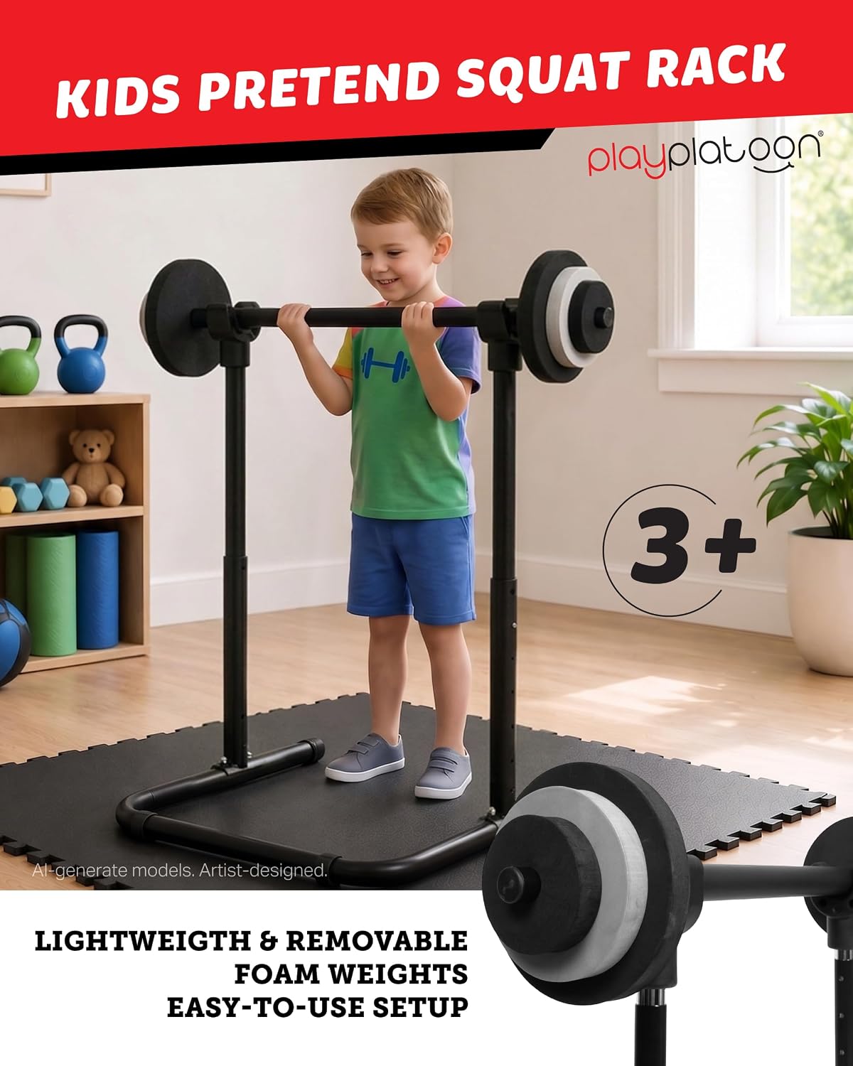 Fitnessapparatuur voor kindere - Home Gym Equipment Set recensie en prijs