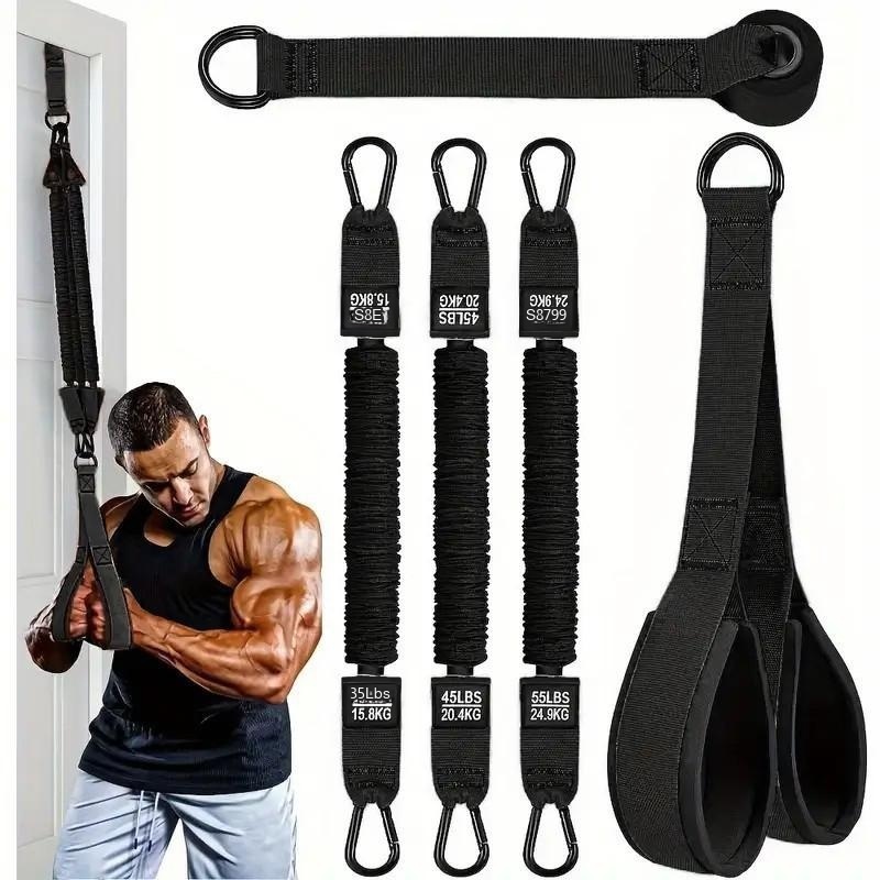 Resistance Bands Set Triceps T - Home Gym Routine recensie en prijs